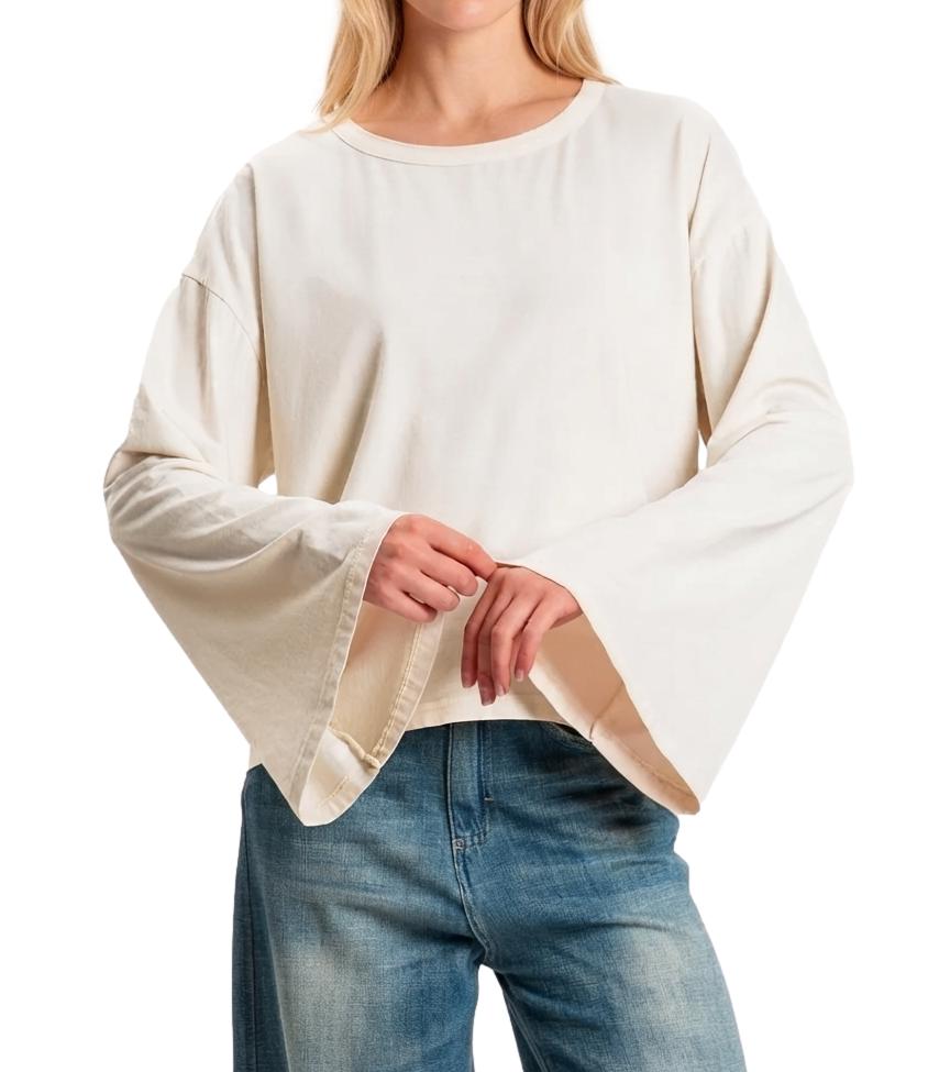 Have One Maglia Burro U da Donna