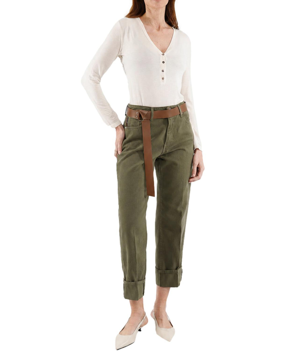 Have One Jeans Mandy Militare da Donna
