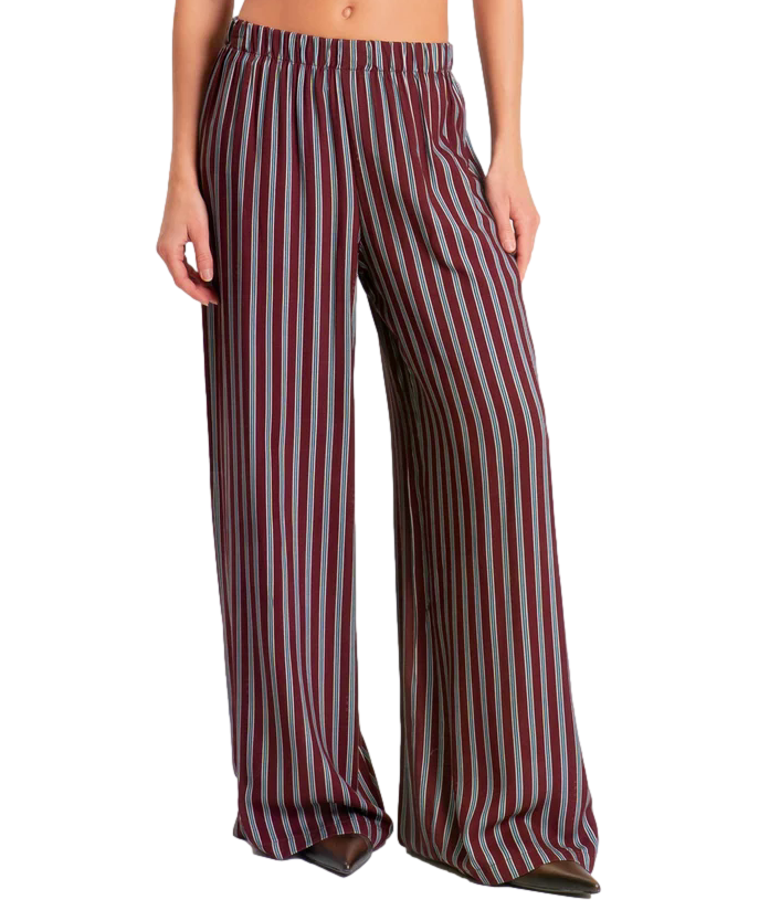 Have One Pantalone Bordeaux da Donna
