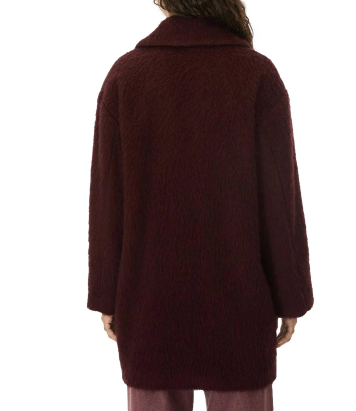 Iblues Cappotto Bordeaux da Donna