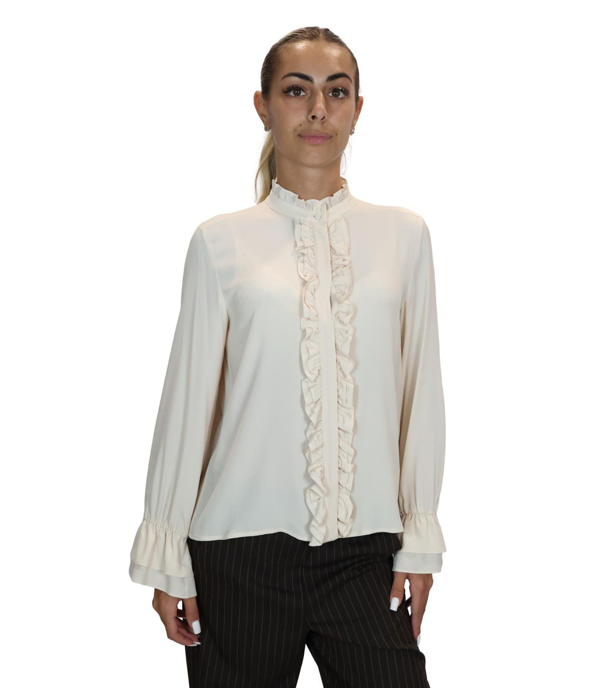 Iblues Camicia Panna da Donna