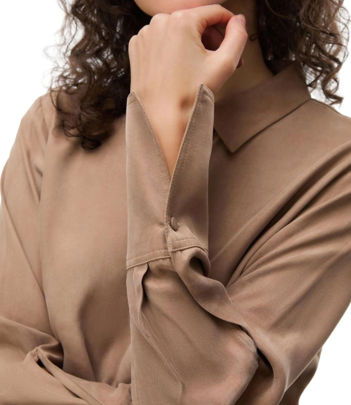 Iblues Camicia Nocciola da Donna