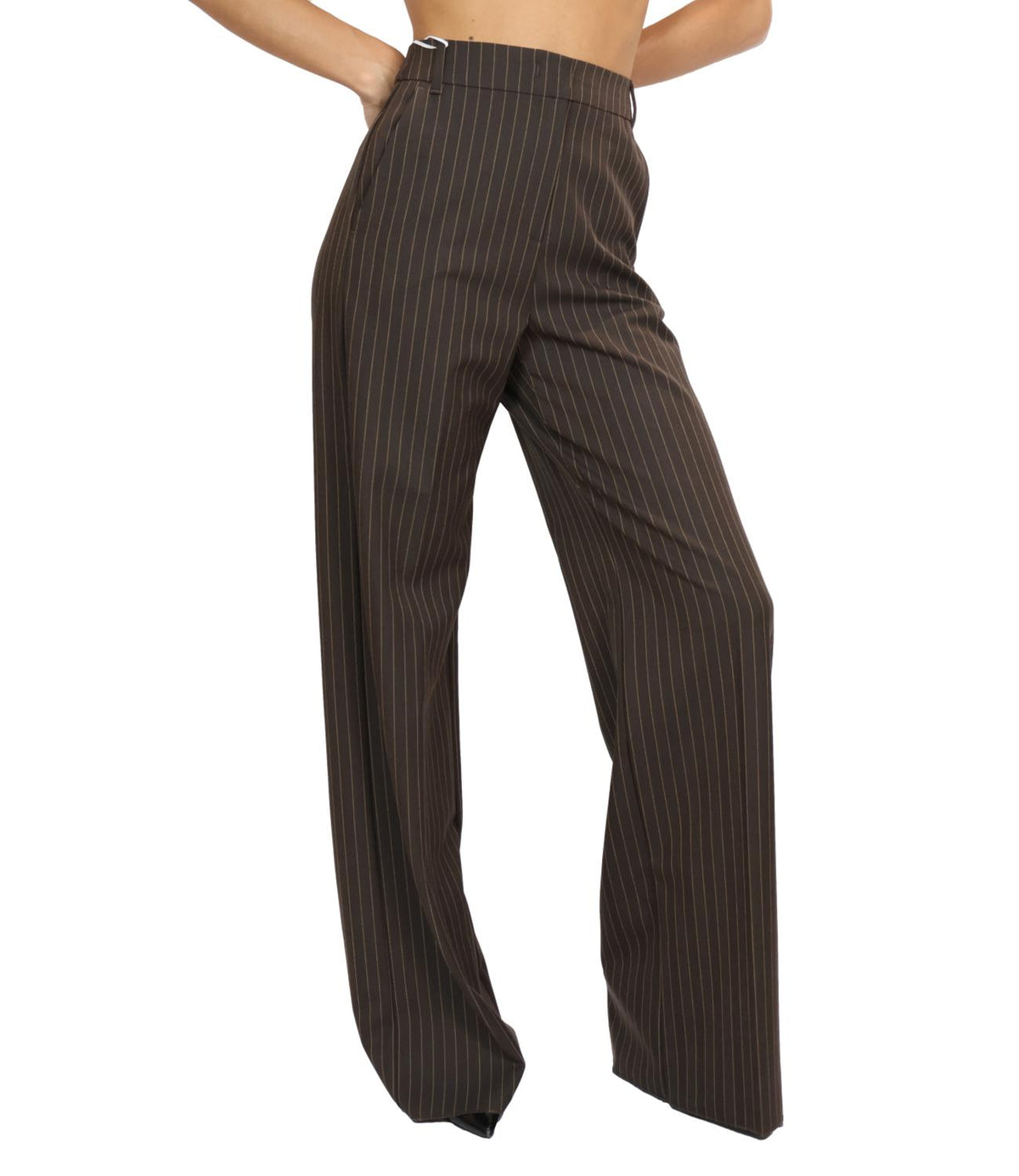 Iblues Pantalone Marrone da Donna