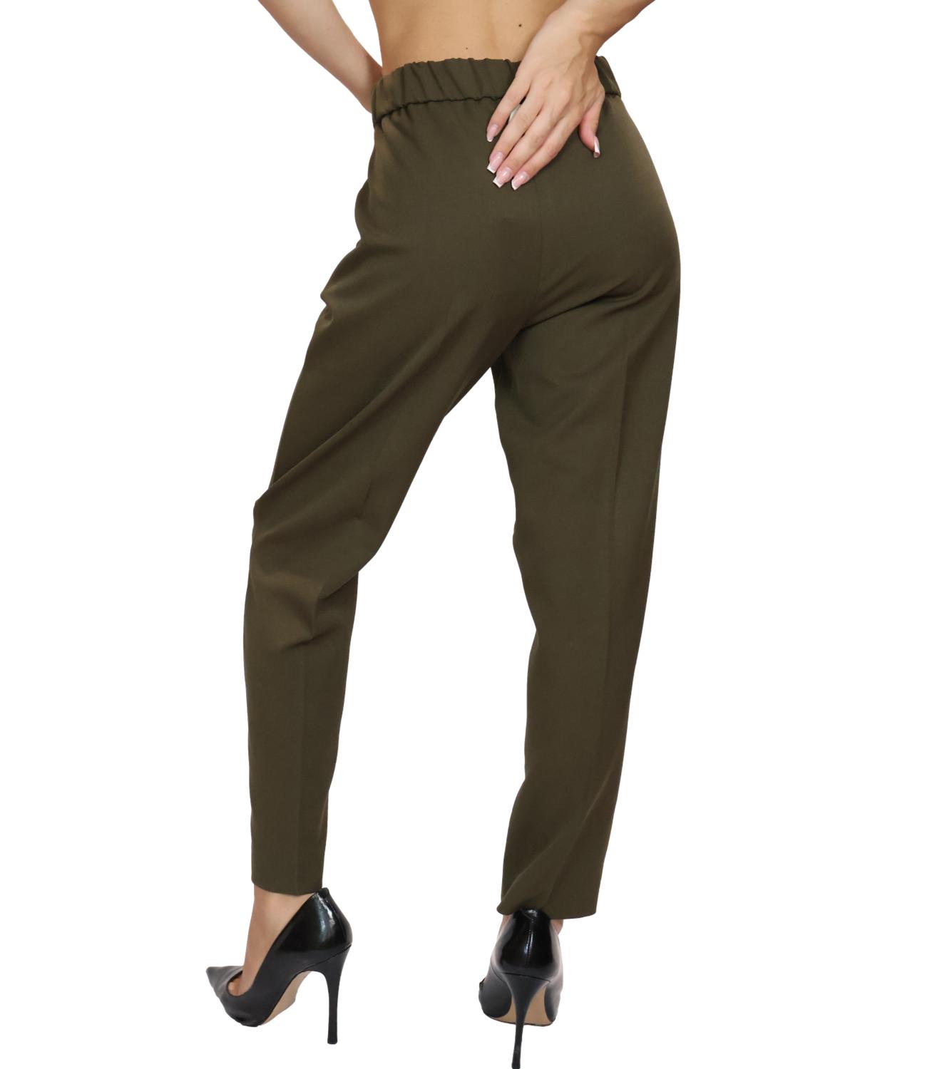 Iblues Pantalone Verde da Donna