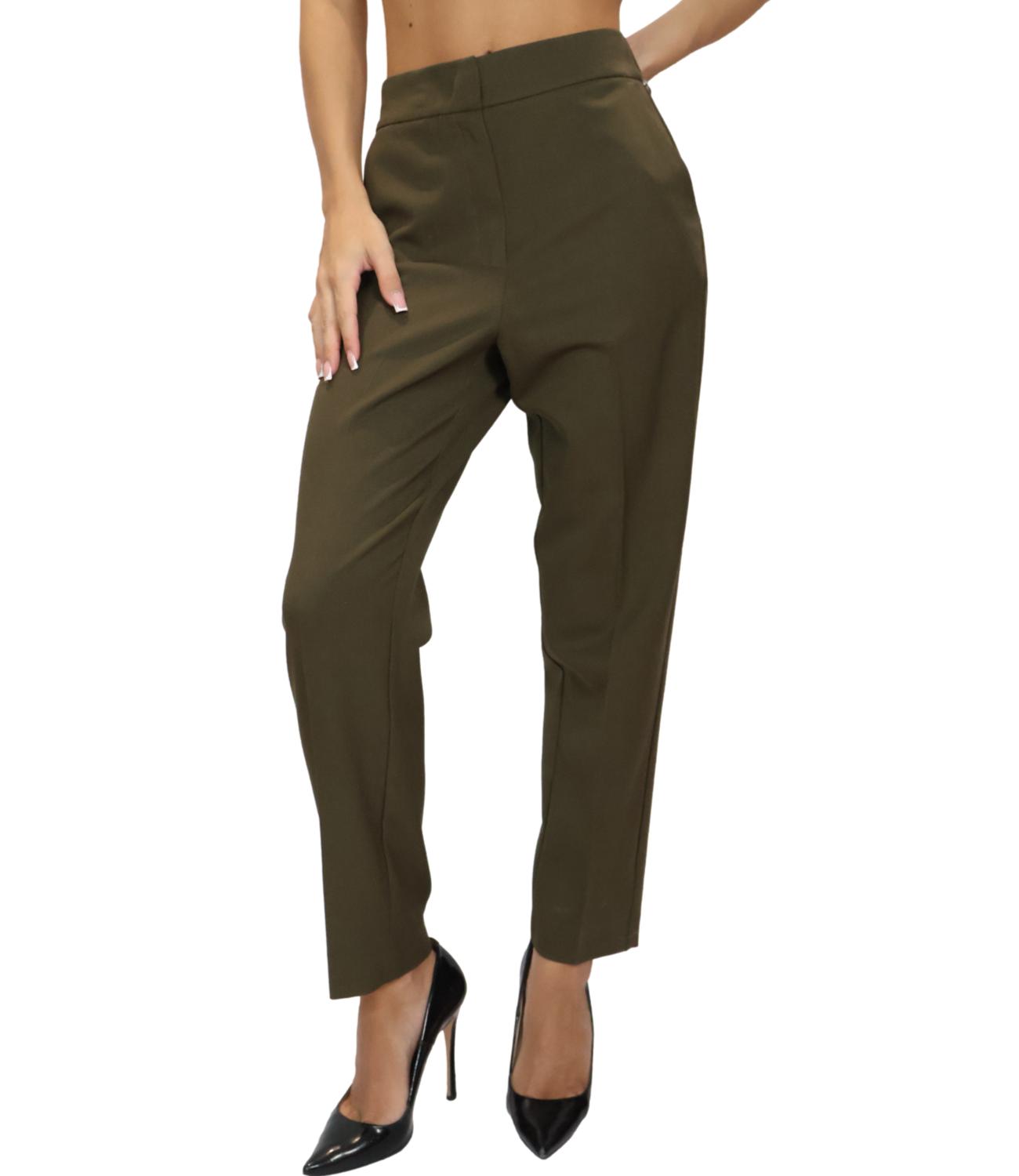 Iblues Pantalone Verde da Donna