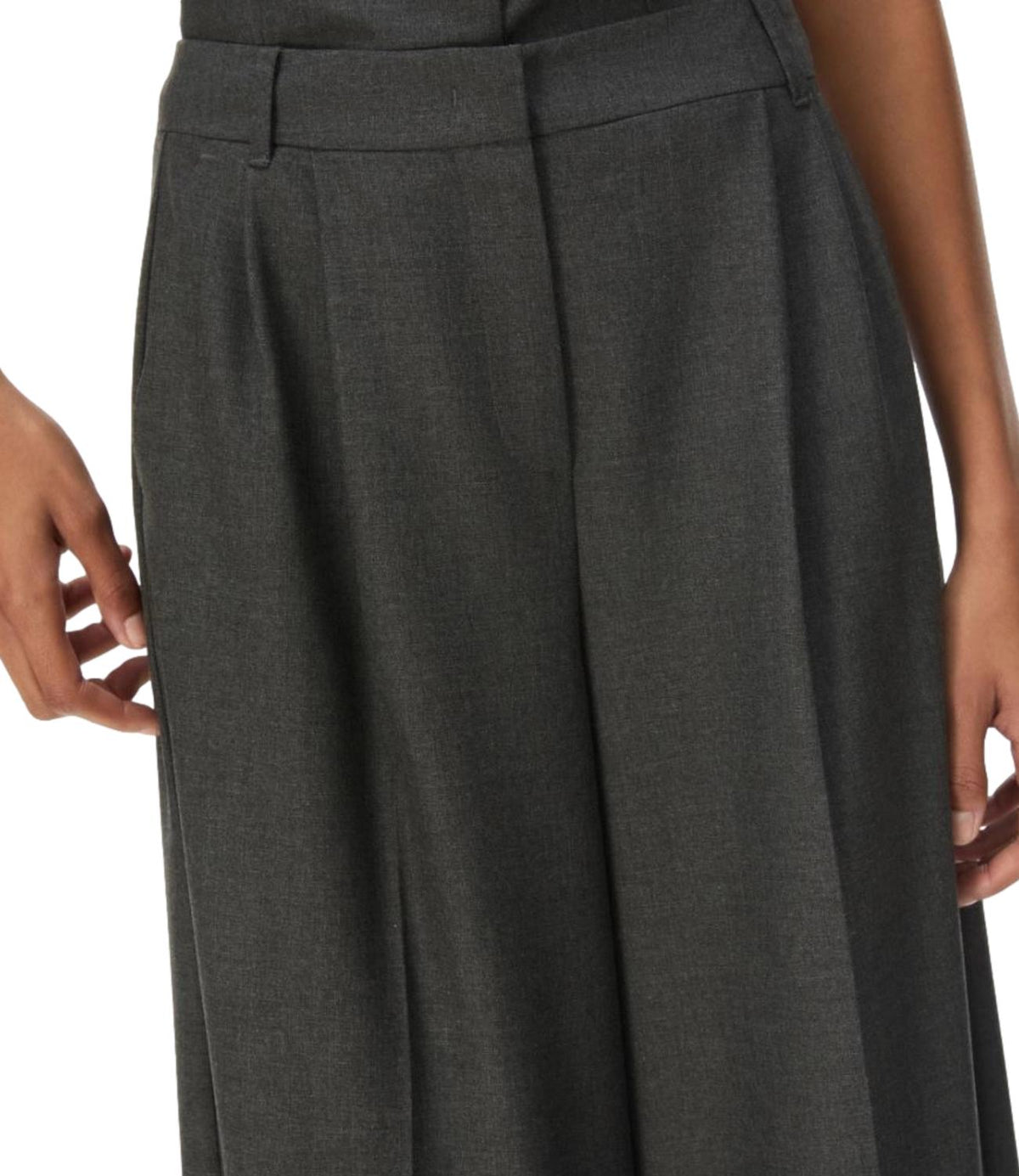 Iblues Pantalone Grigio Ardesia da Donna