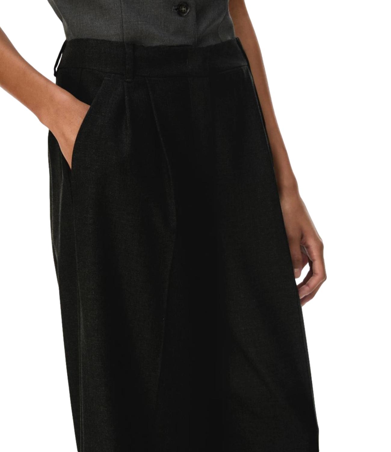 Iblues Pantalone Nero da Donna
