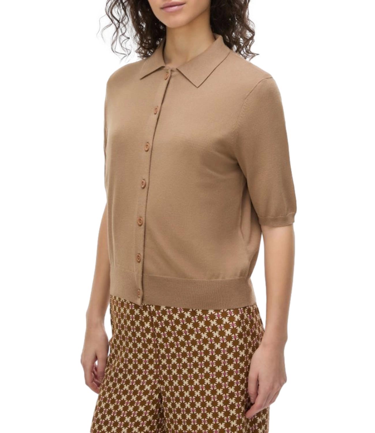 Iblues Cardigan Cammello da Donna