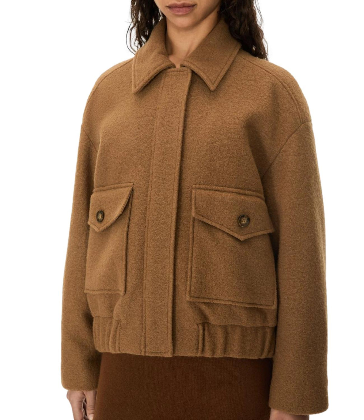 Iblues Cappotto Cammello da Donna