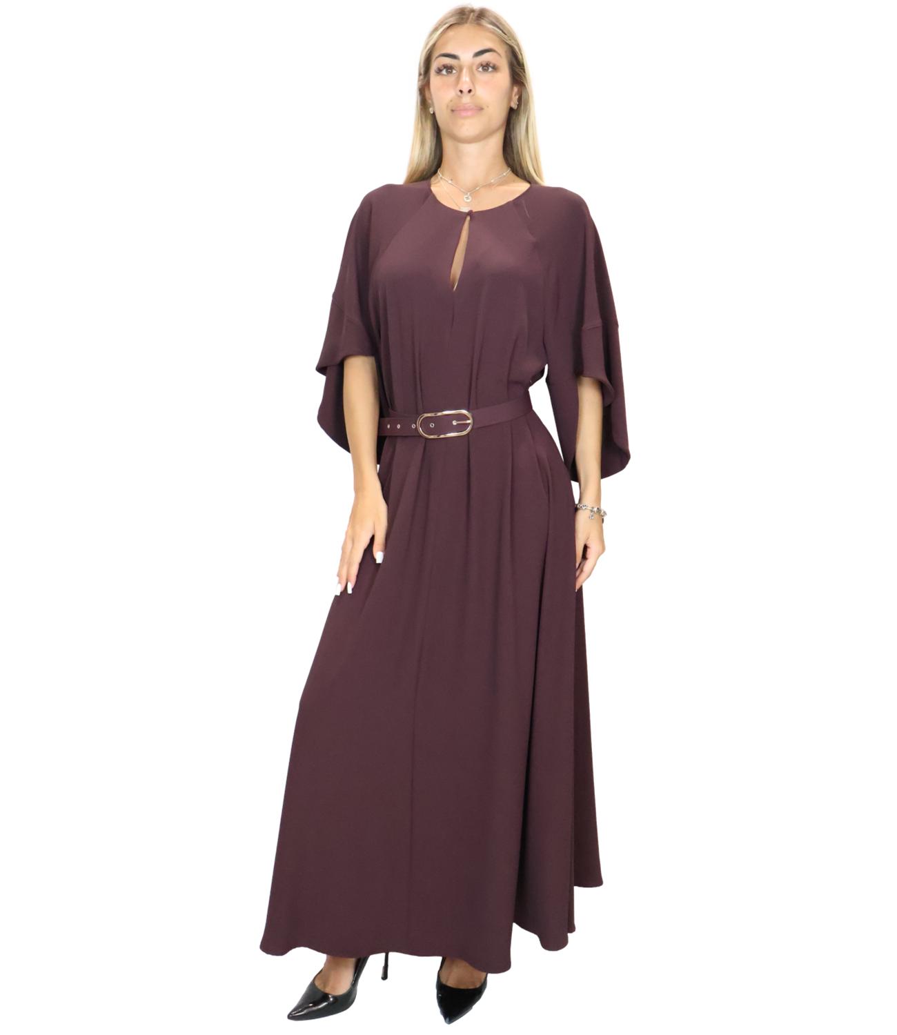 Imperial Abito Plum Noir da Donna