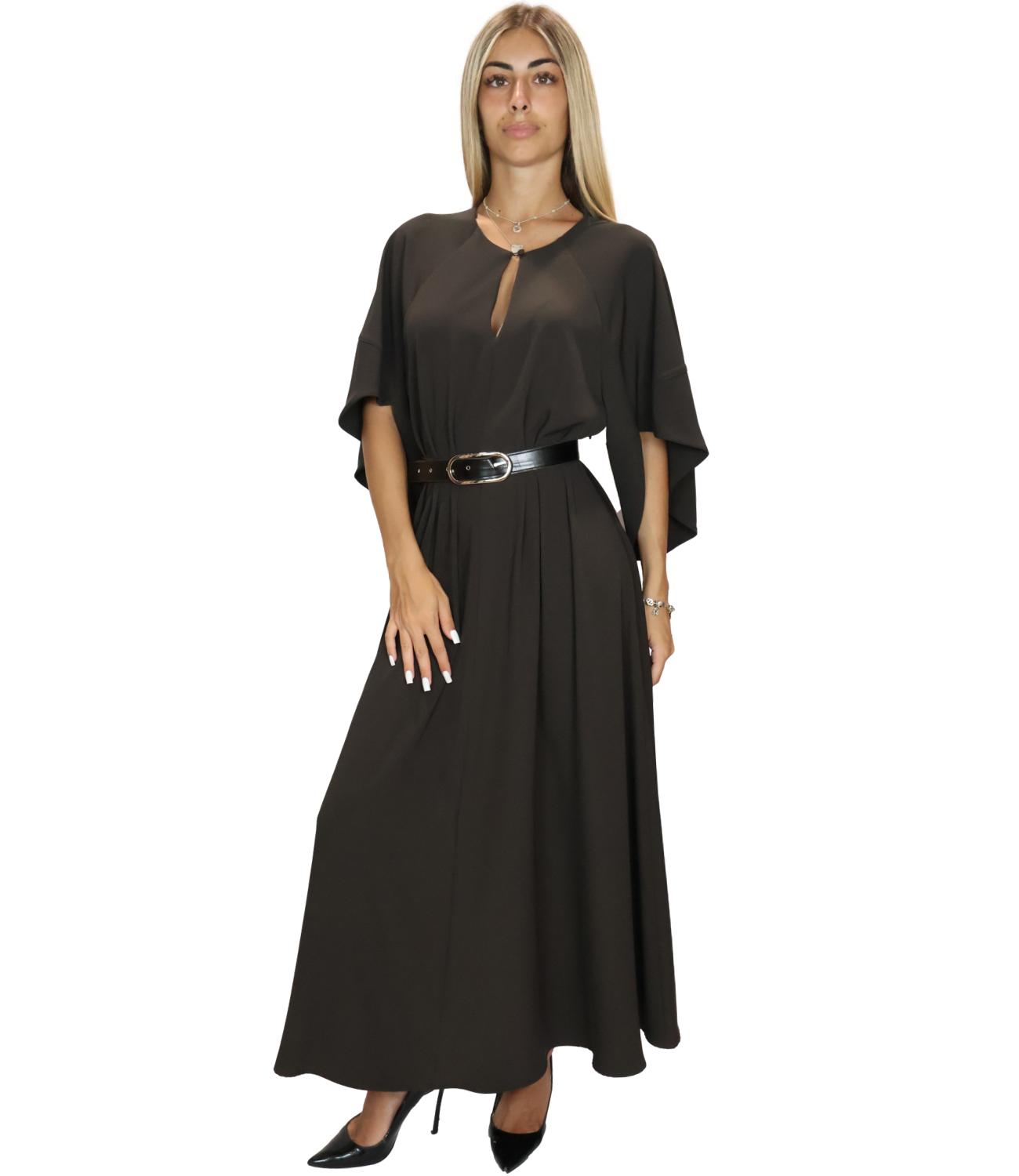 Imperial Abito Dark Coffee da Donna