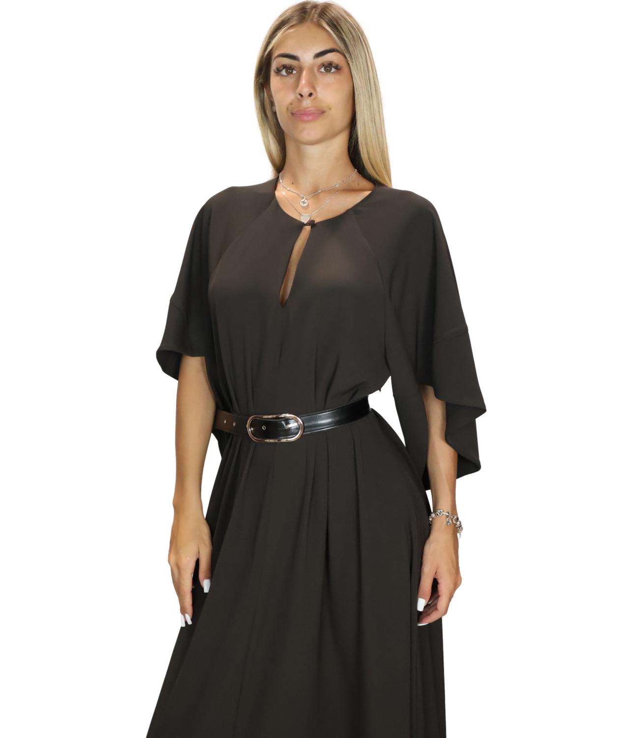 Imperial Abito Dark Coffee da Donna