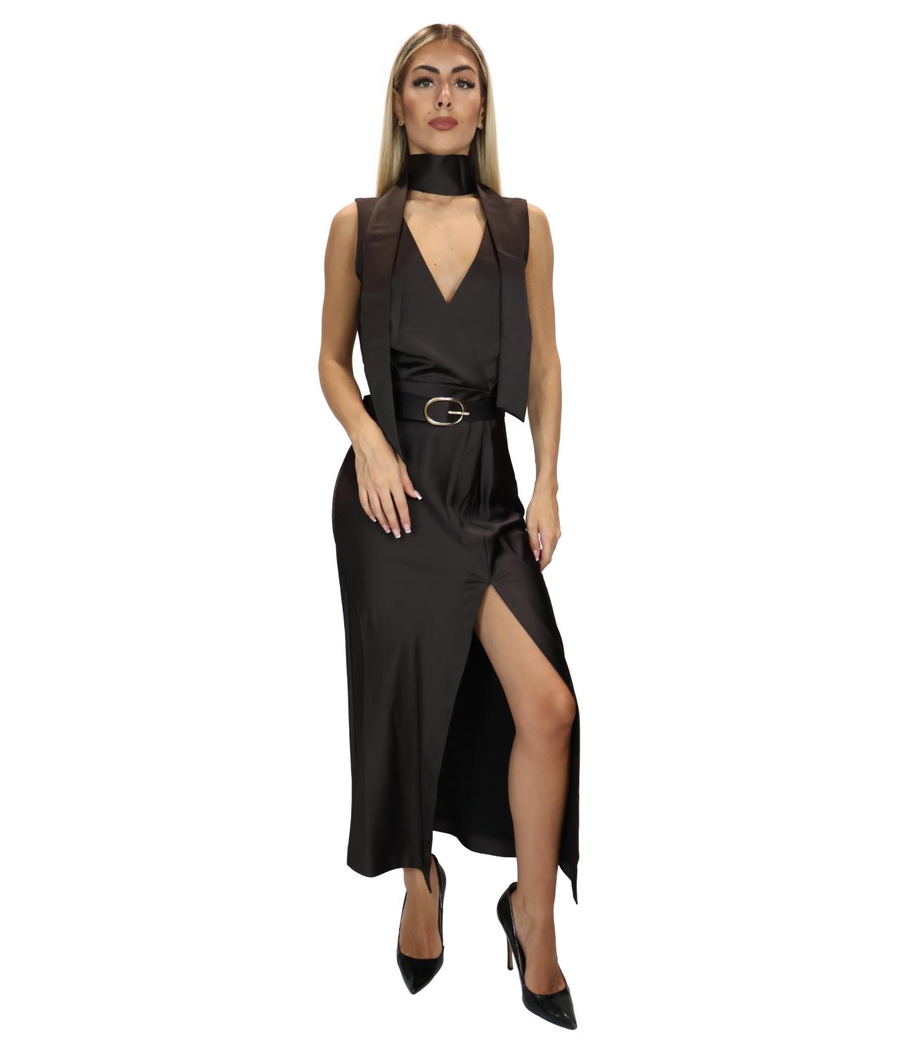 Imperial Abito Dark Coffee da Donna