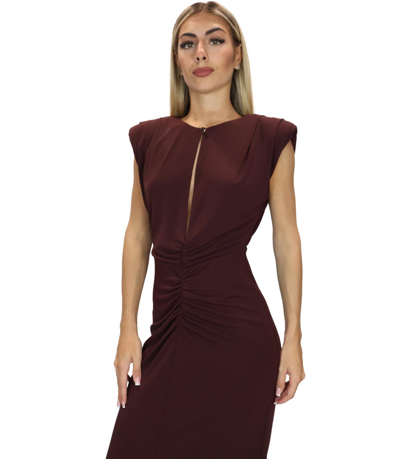 Imperial Abito Plum Noir da Donna