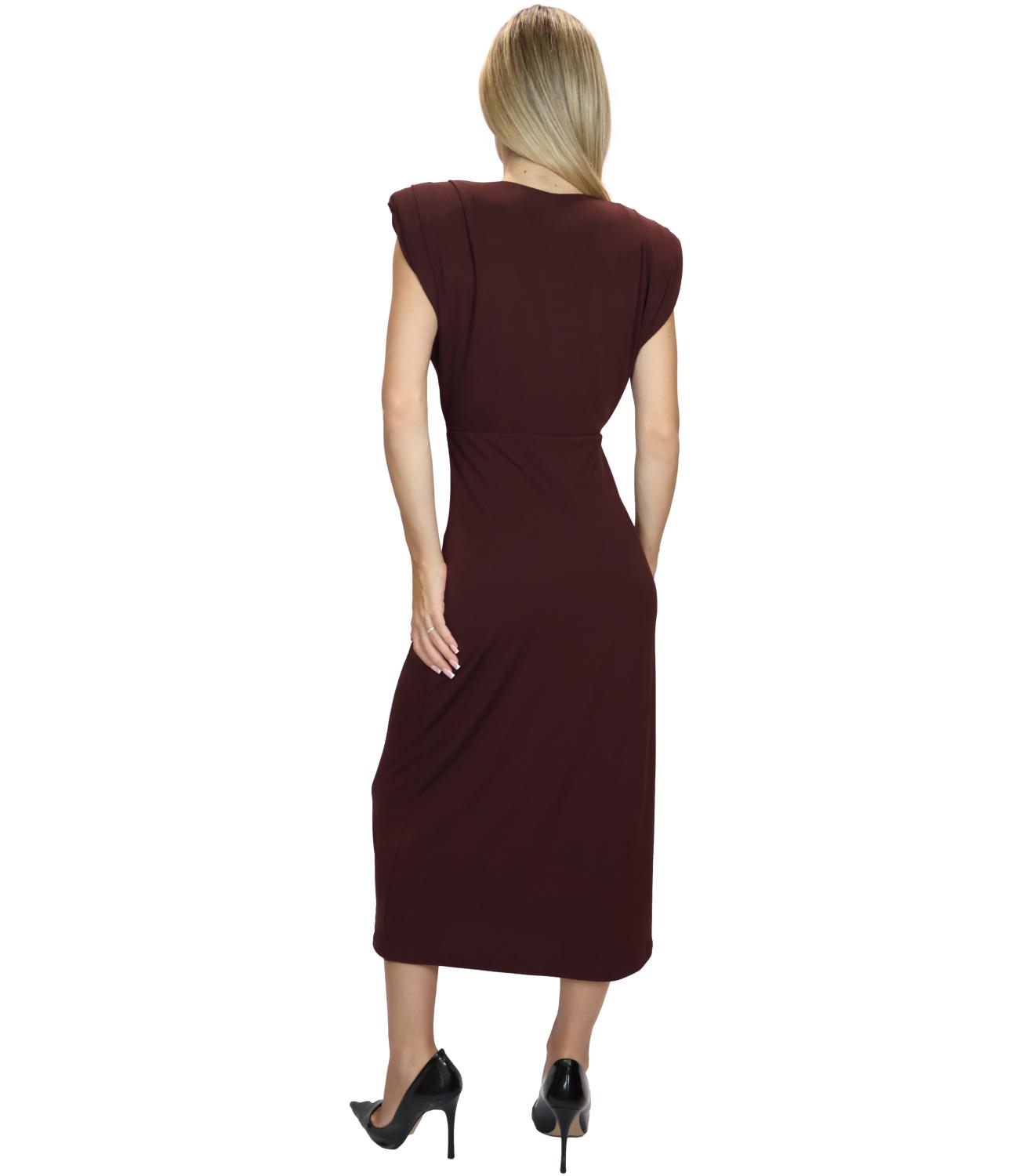 Imperial Abito Plum Noir da Donna