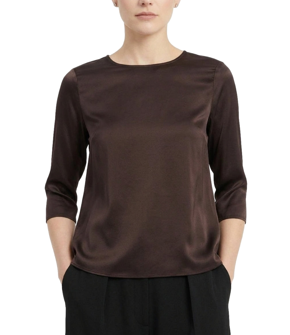 Imperial Camicia Dark Coffee da Donna