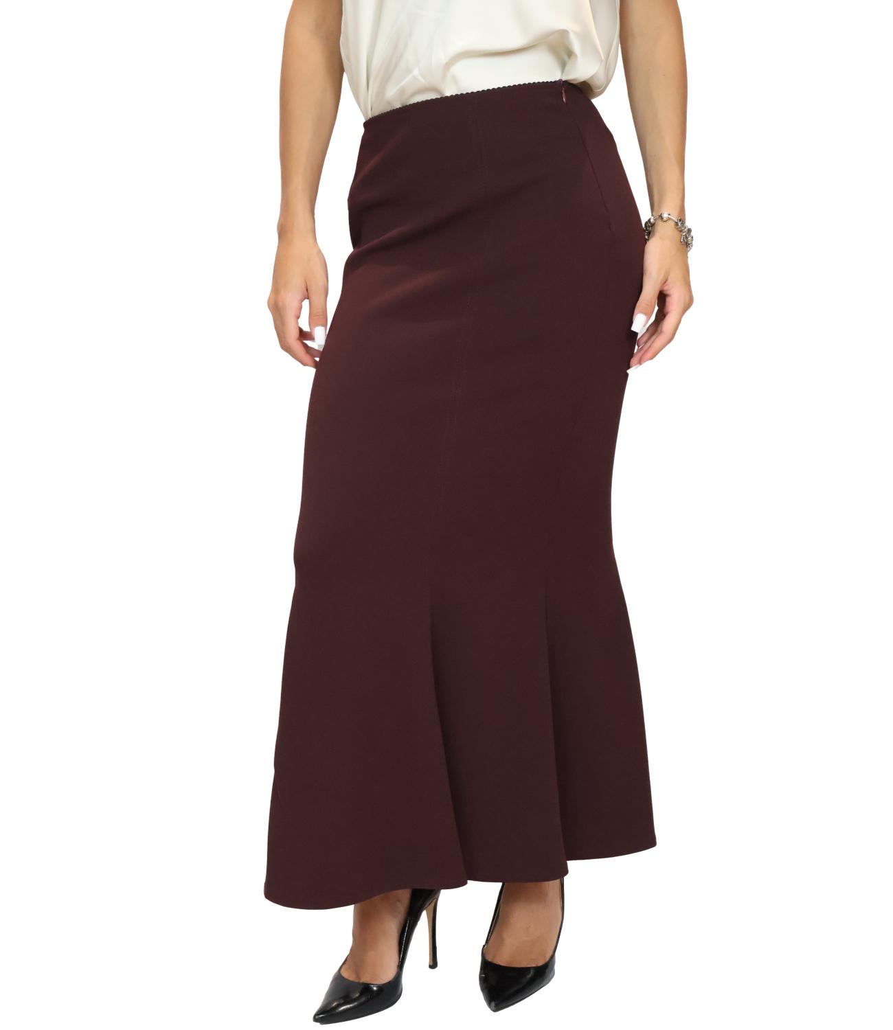 Imperial Gonna Plum Noir da Donna