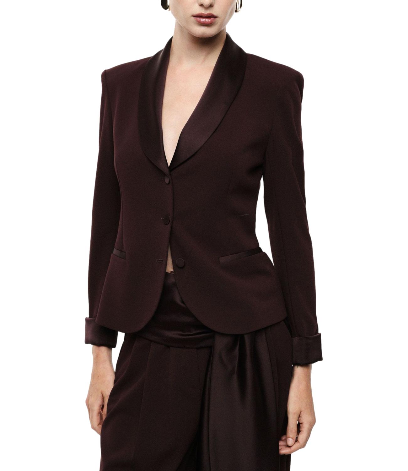 Imperial Giacca Plum Noir da Donna