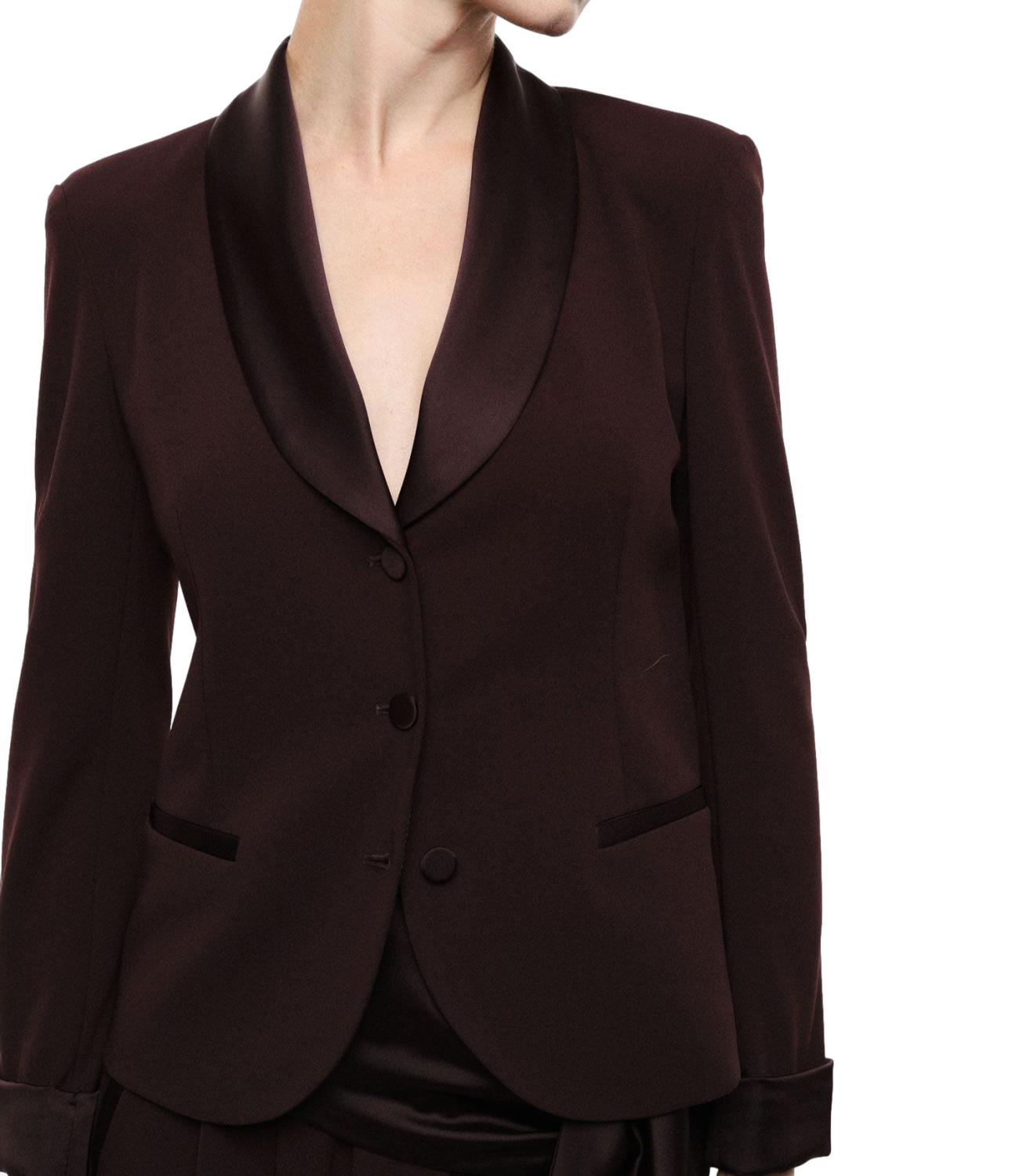 Imperial Giacca Plum Noir da Donna