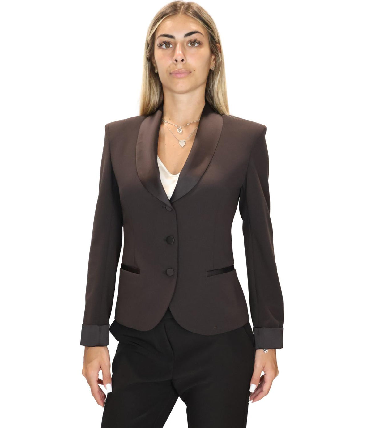 Imperial Giacca Dark Coffee da Donna