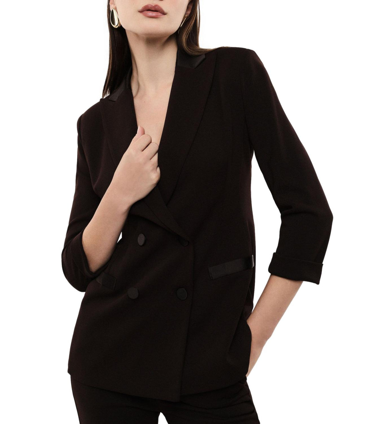 Imperial Giacca Dark Coffee da Donna
