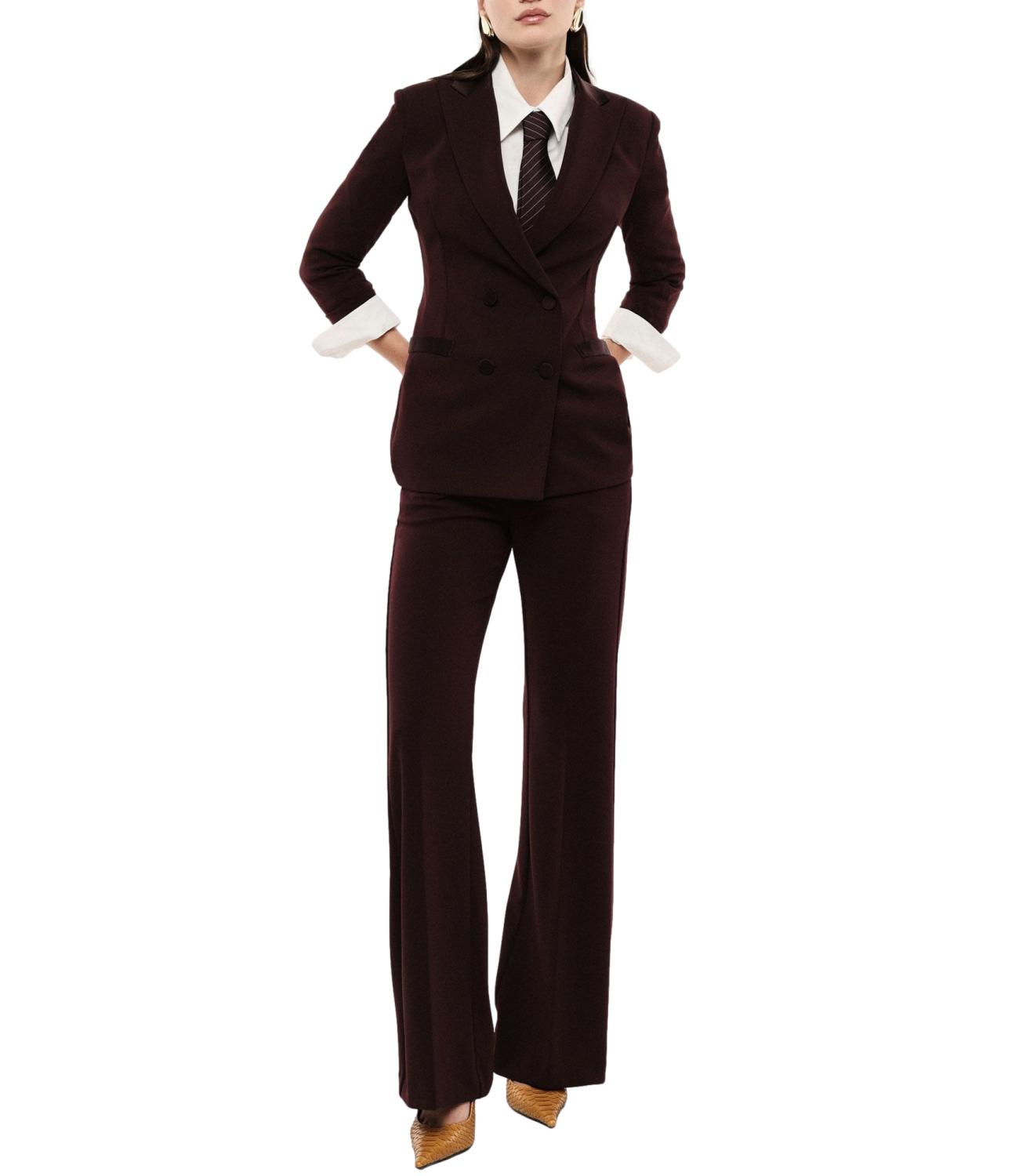 Imperial Pantalone Plum Noir da Donna