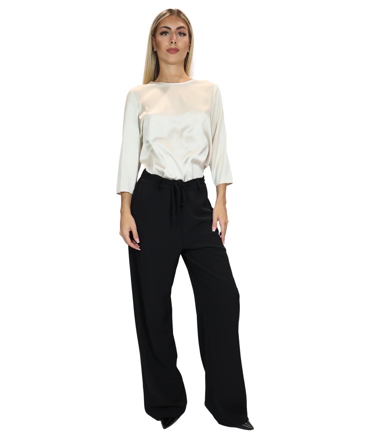 Imperial Pantalone Nero da Donna