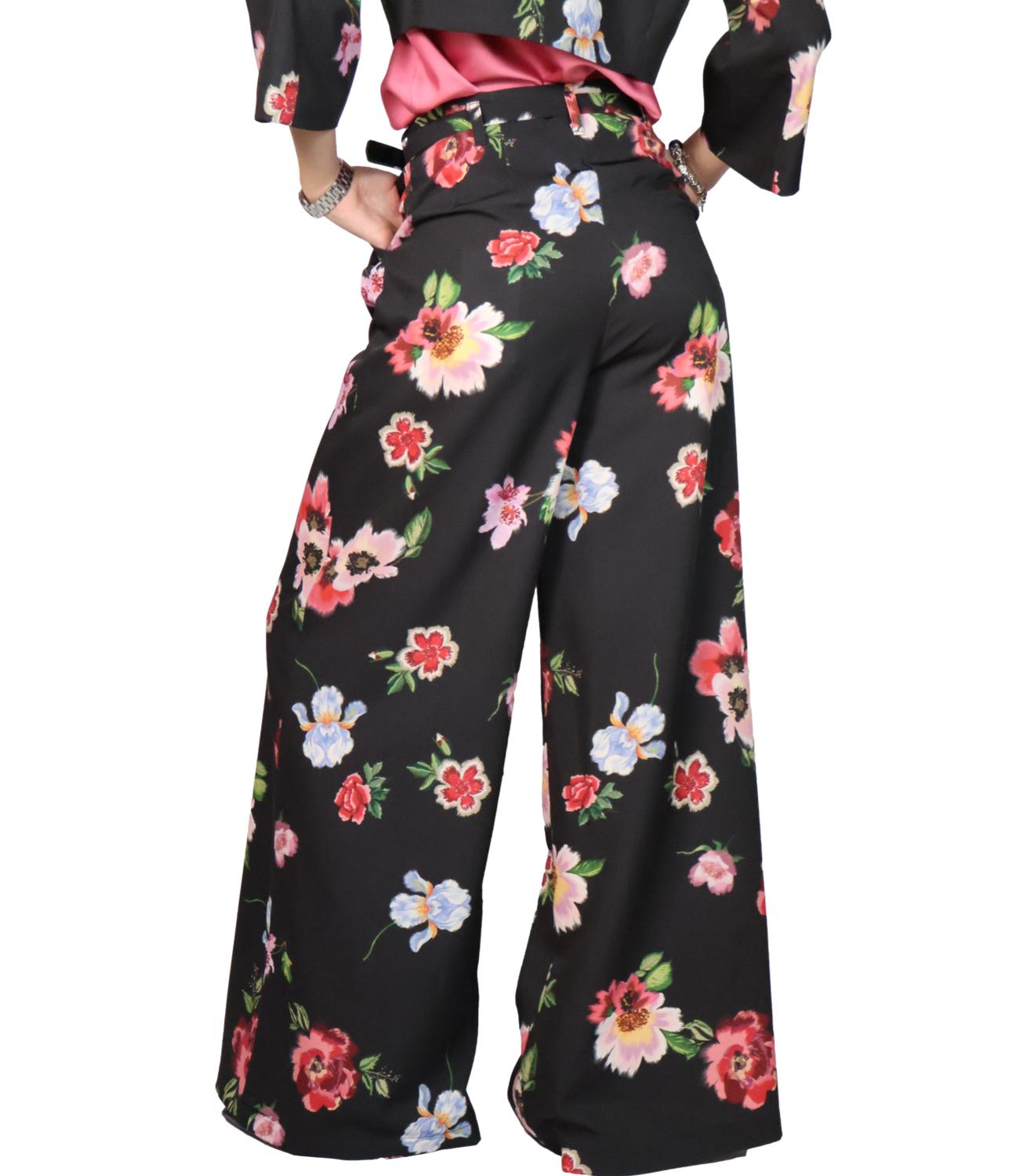 Imperial Pantalone Nero/multicolor da Donna