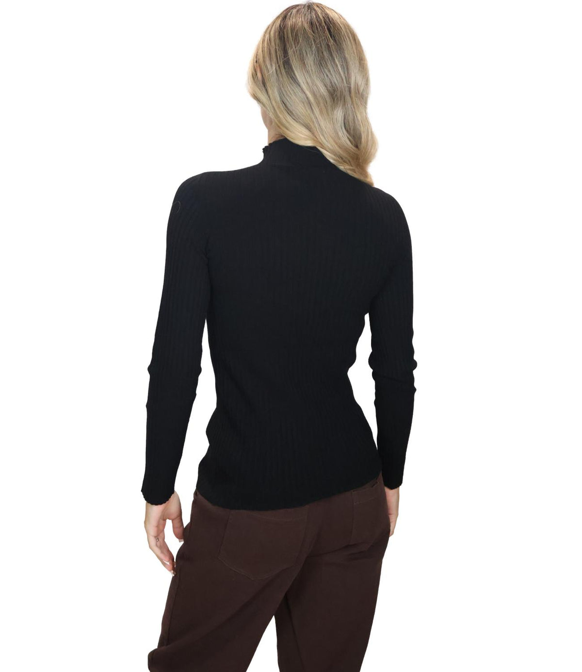 Kontatto Maglia NerO-Black da Donna