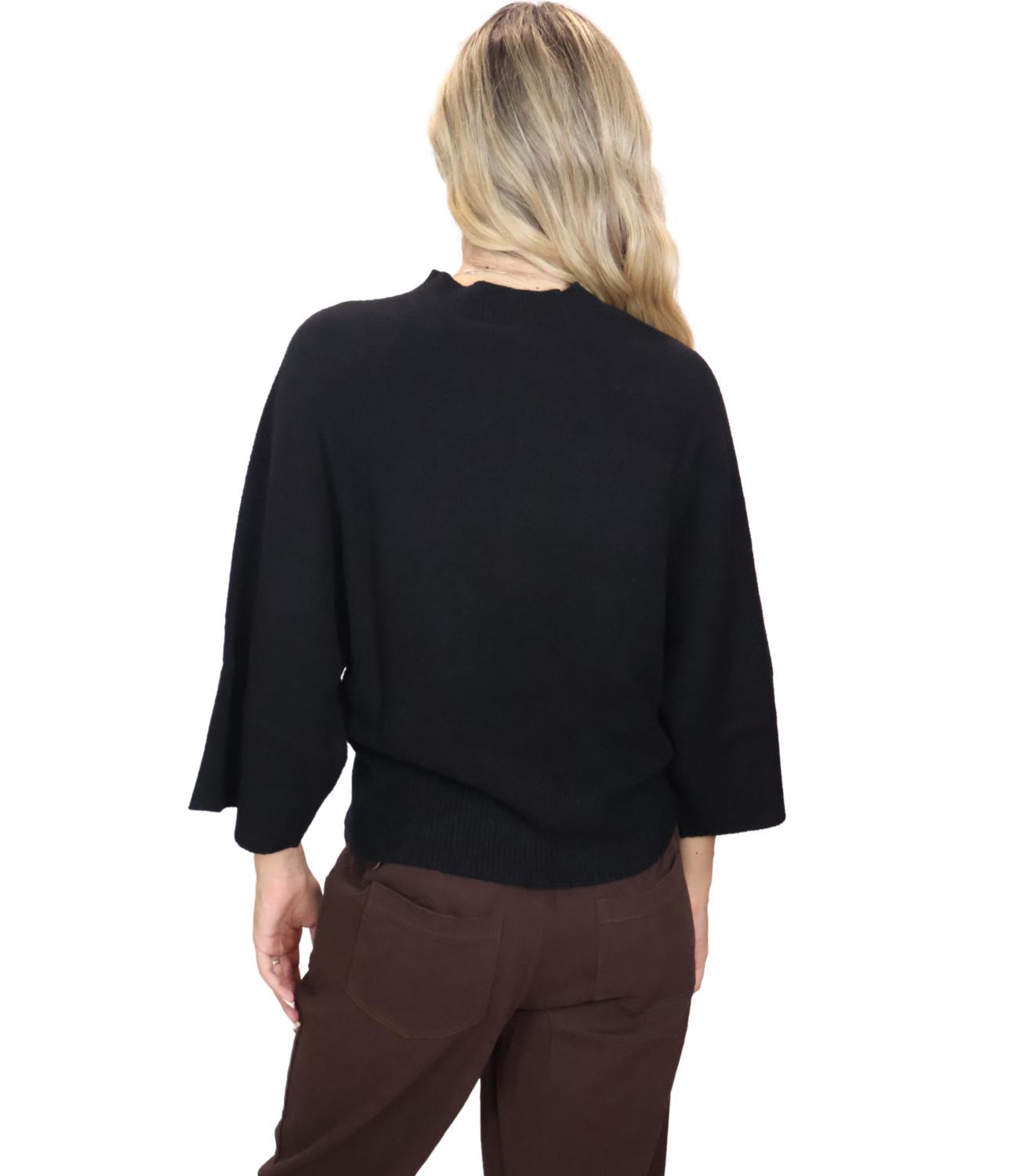 Kontatto Maglia NerO-Black da Donna