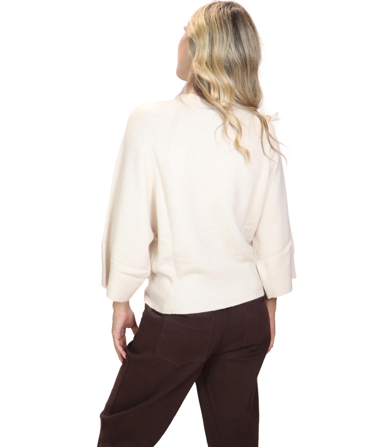 Kontatto Maglia Beige Mel. da Donna