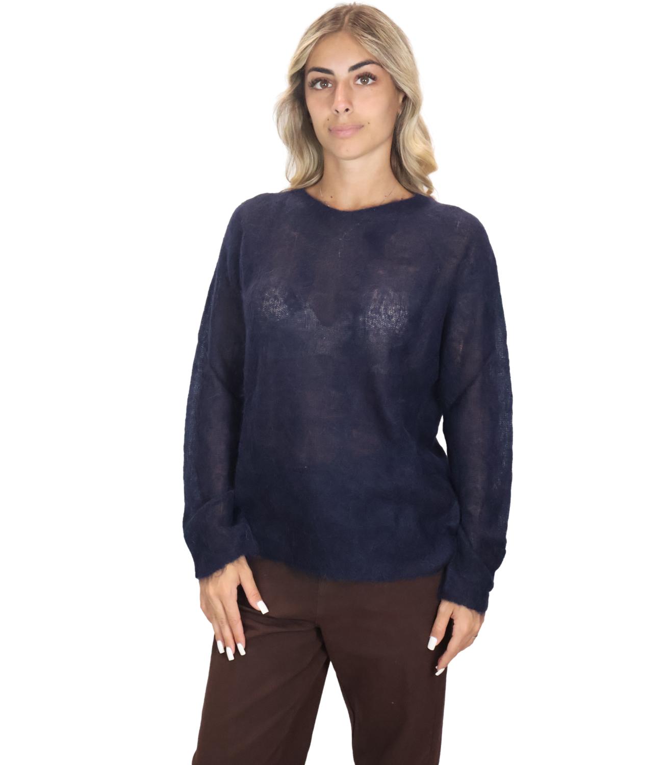 Kontatto Maglia Navy da Donna