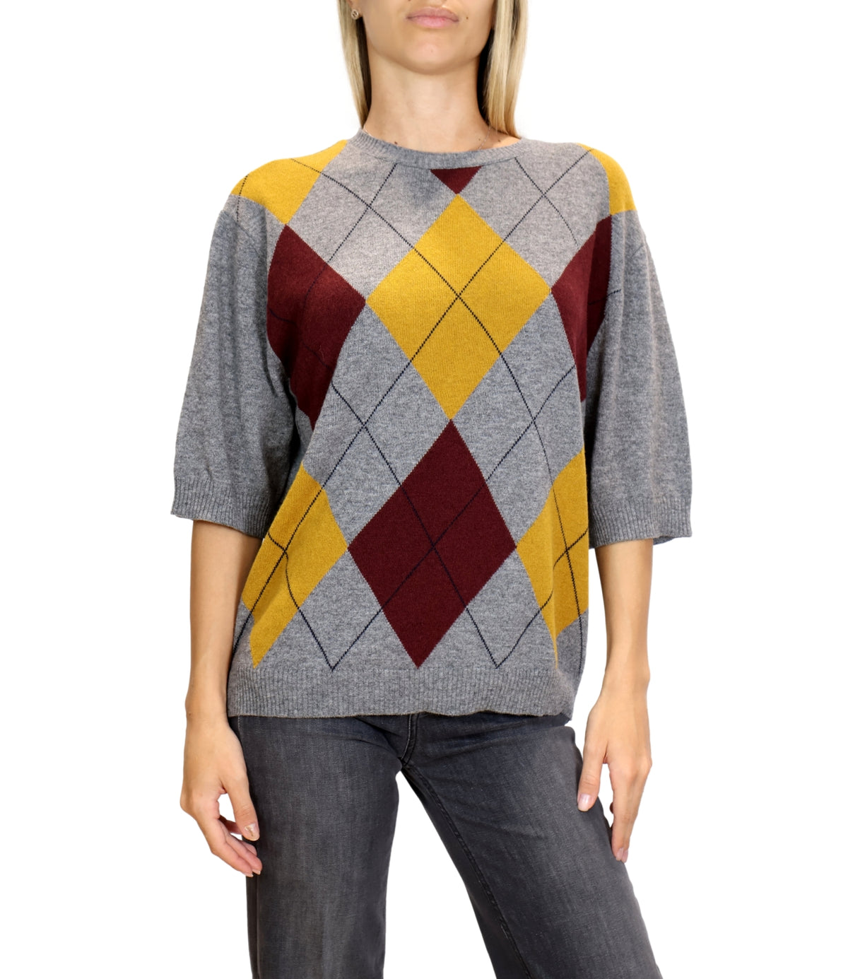 Kontatto Maglia Grigio da Donna