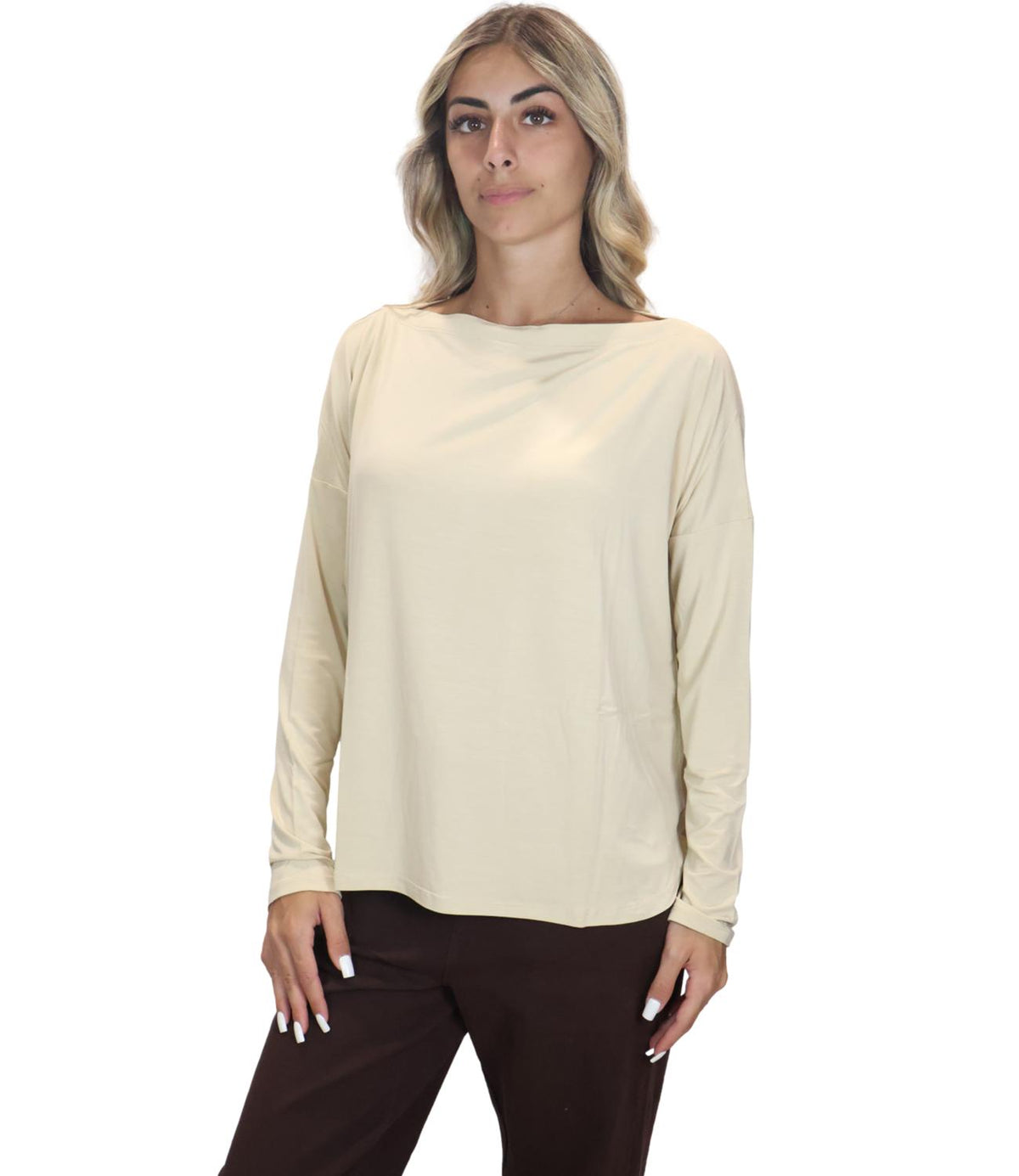 Kontatto Blusa Talco da Donna