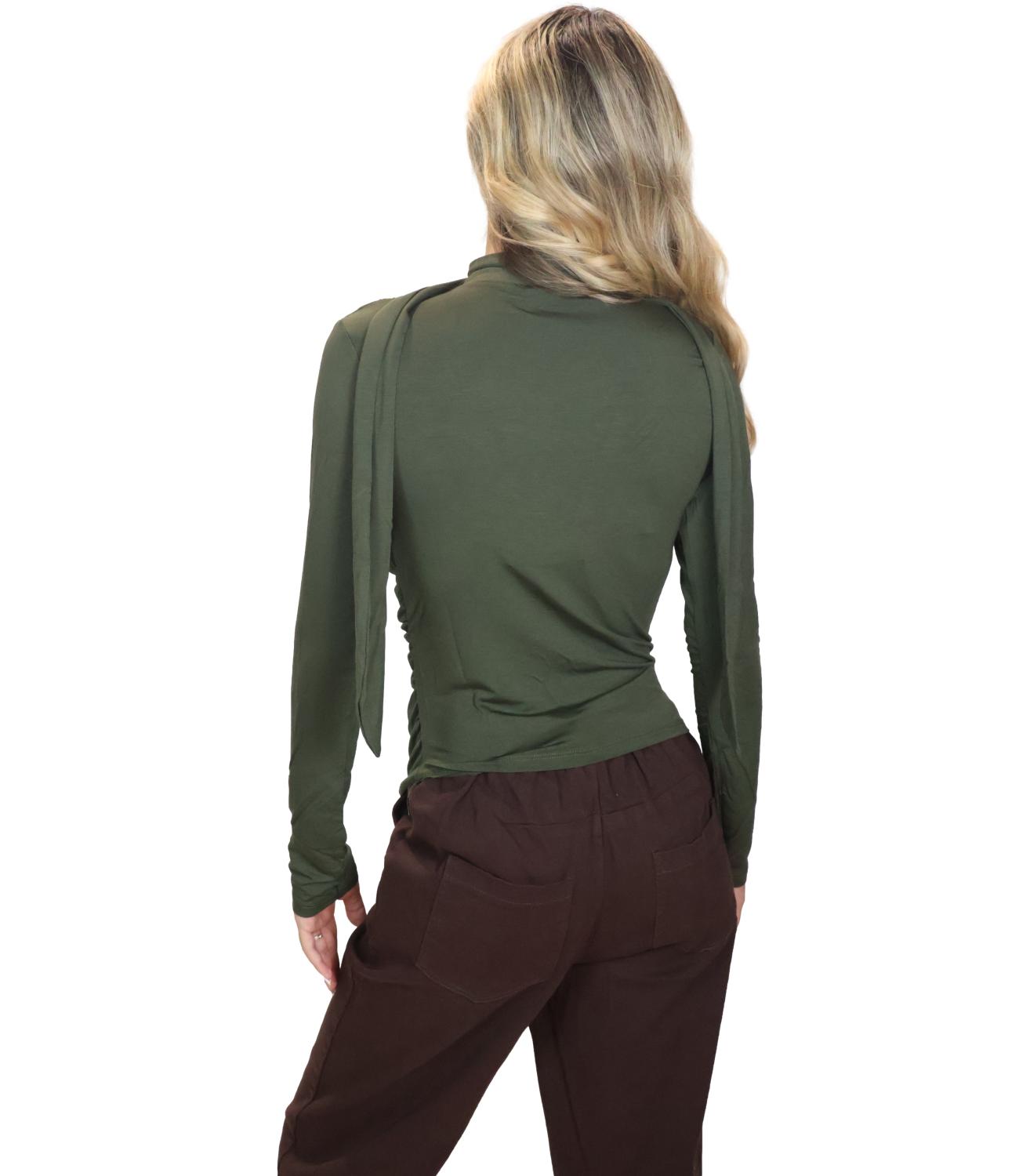 Kontatto Blusa Khaki da Donna