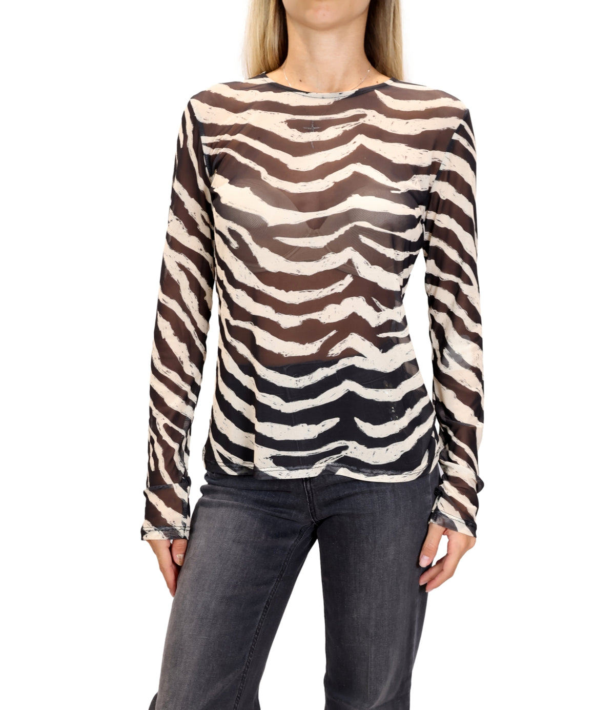 Kontatto Maglia Zebra da Donna