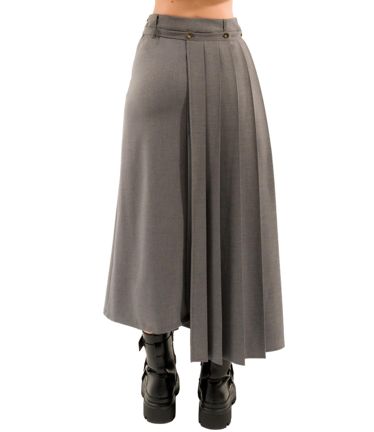 Kontatto Gonna Grigio Mel./mel. Grey da Donna