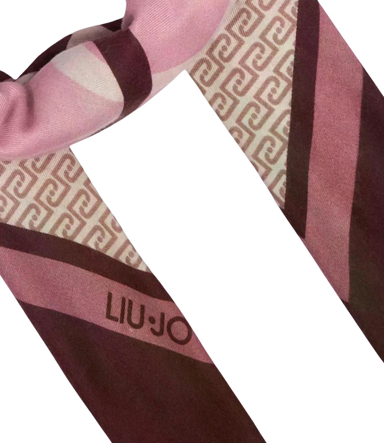 Liu jo Foulard Red Aubergine da Donna
