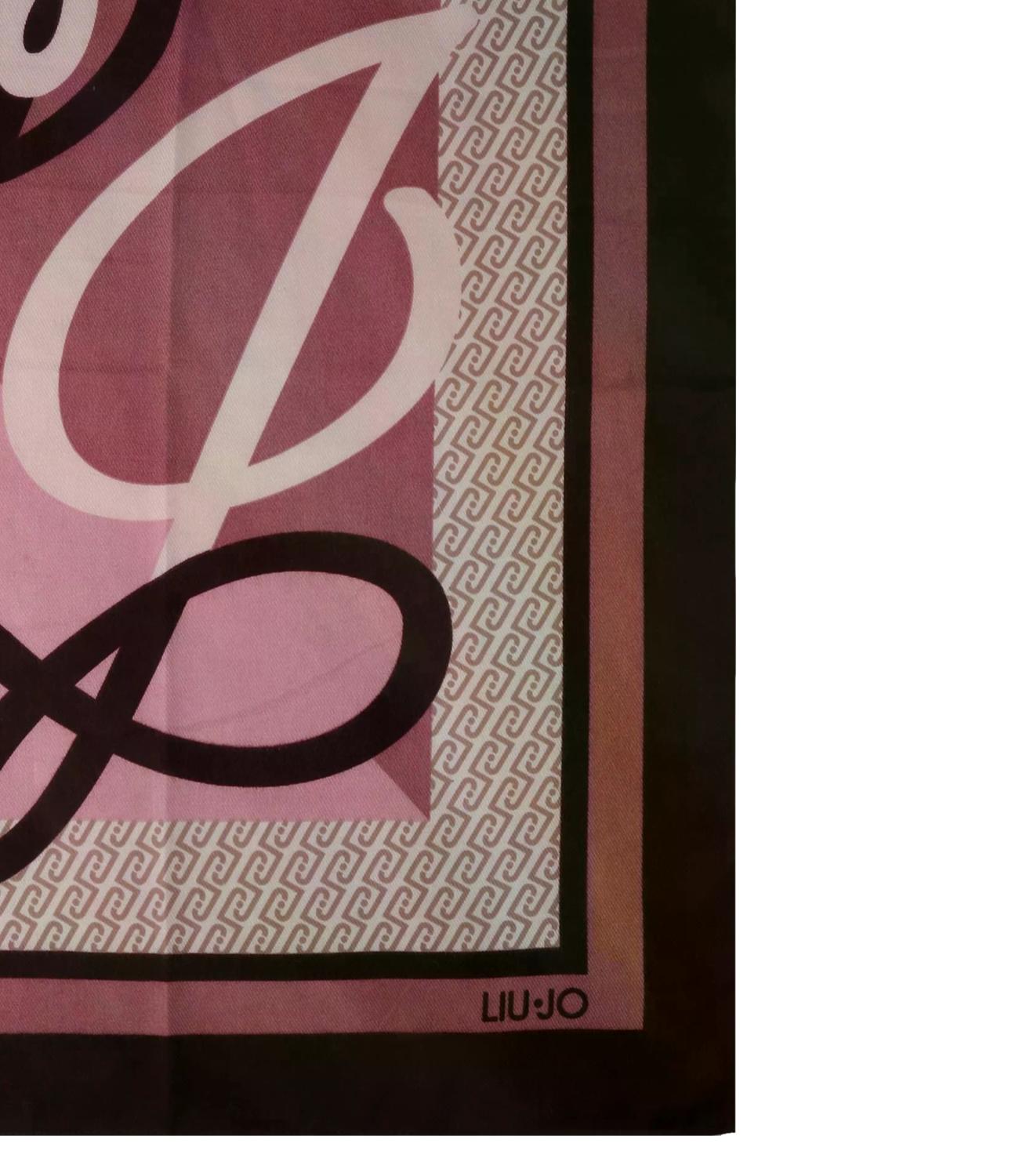 Liu jo Foulard Red Aubergine da Donna