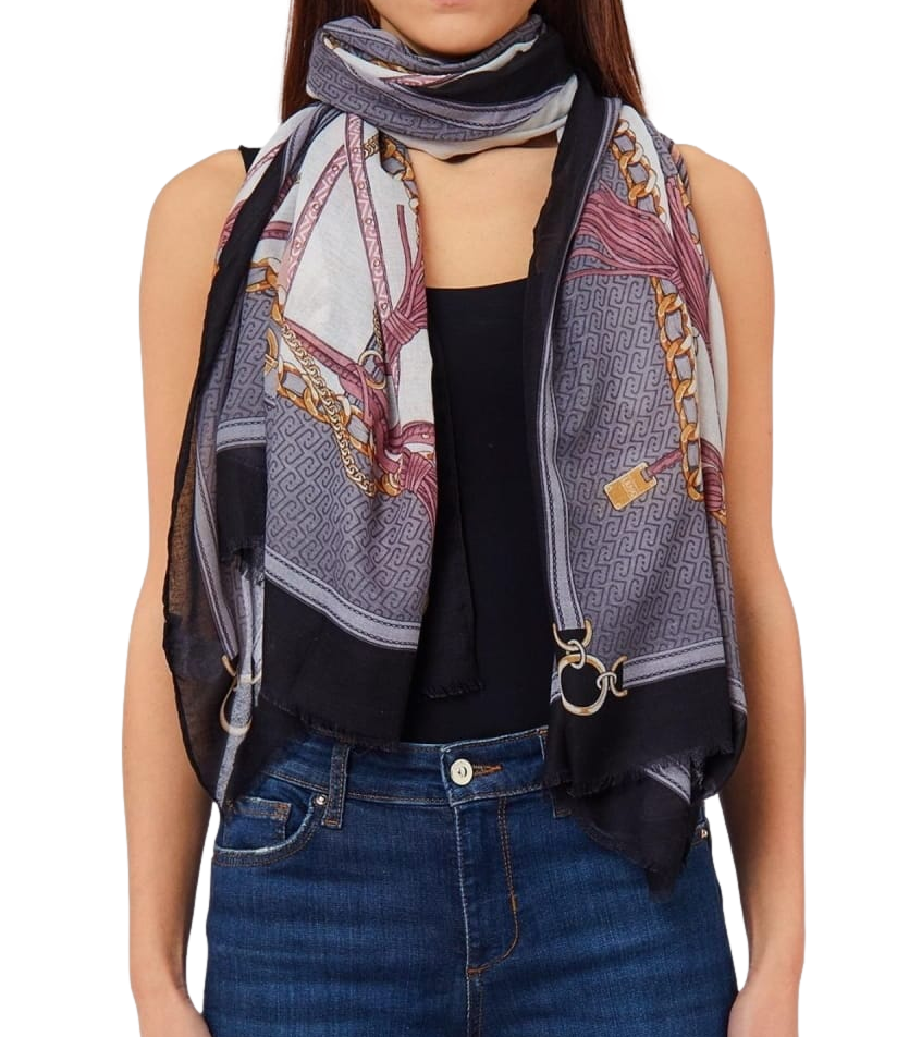 Liu jo Sciarpa/Foulard Nero da Donna