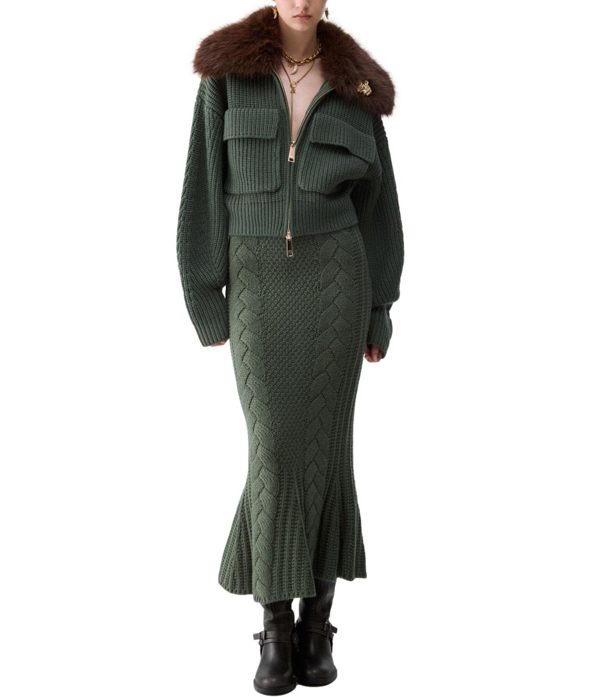 Liu jo Cappotto Dark Green da Donna