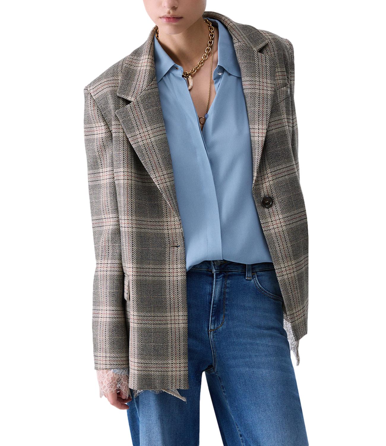 Liu jo Giacca Sandy Big Check da Donna