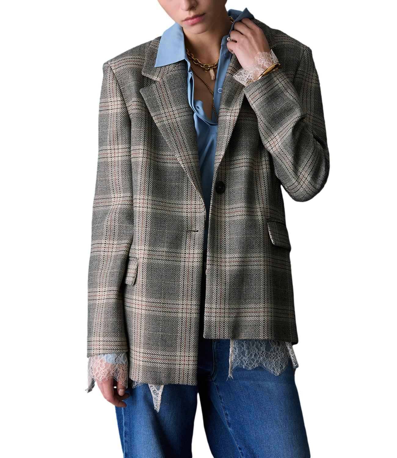 Liu jo Giacca Sandy Big Check da Donna