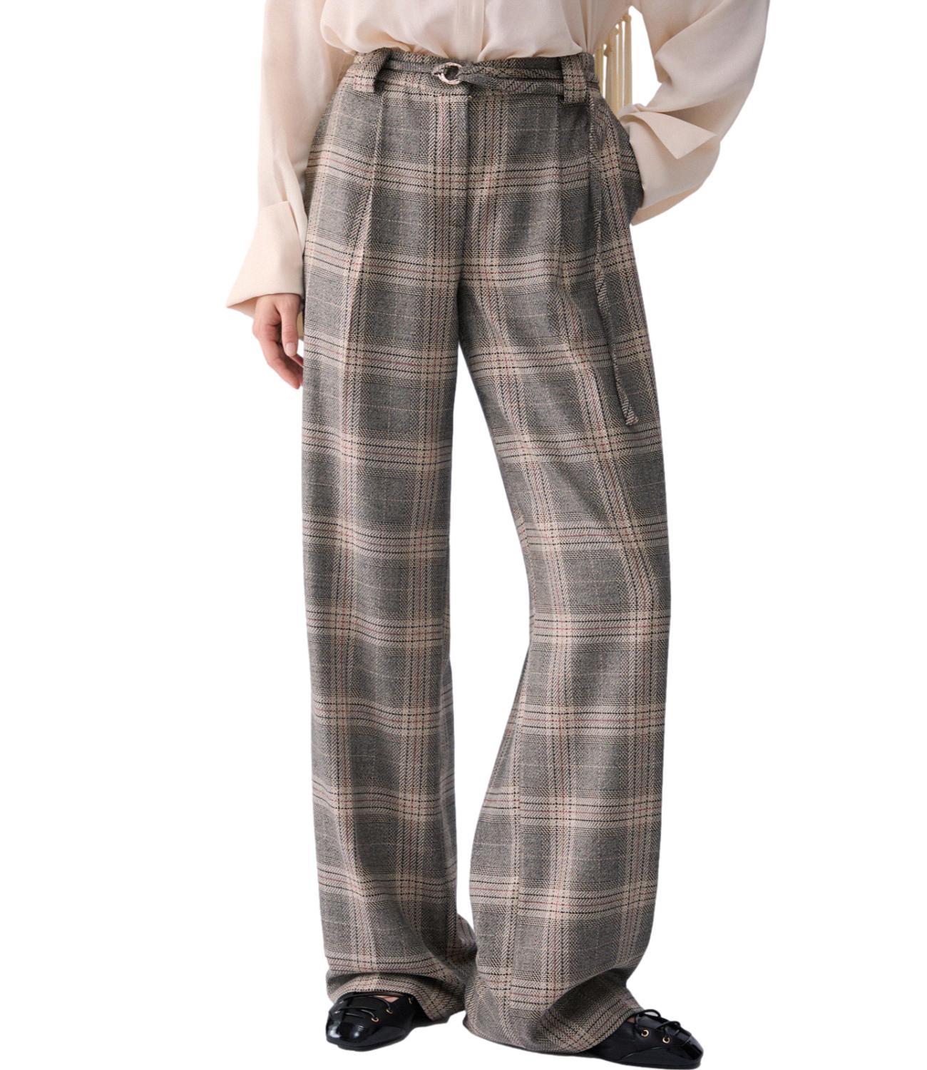 Liu jo Pantalone Sandy Big Check da Donna