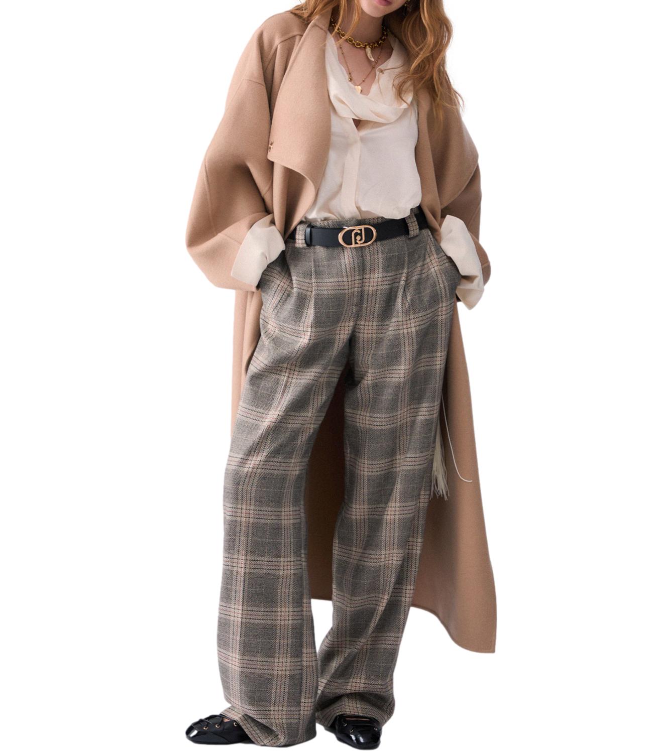 Liu jo Pantalone Sandy Big Check da Donna