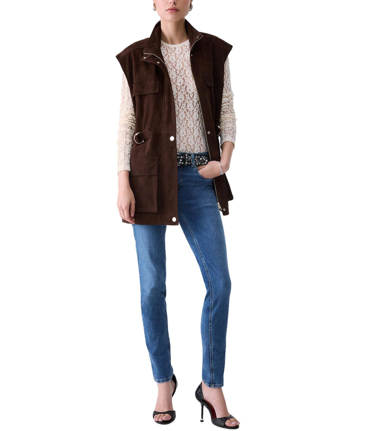 Liu jo Pantalone Denim Blue Hope Wash da Donna