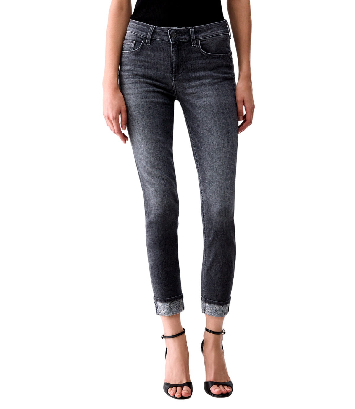 Liu jo Jeans Den.grey Sparkling da Donna