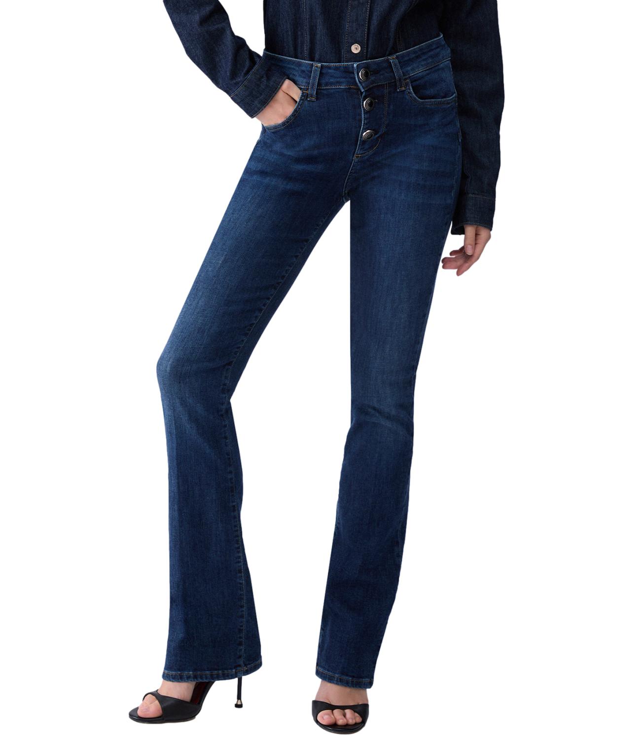 Liu jo Pantalone Denim Den.blue Jolie Wash da Donna