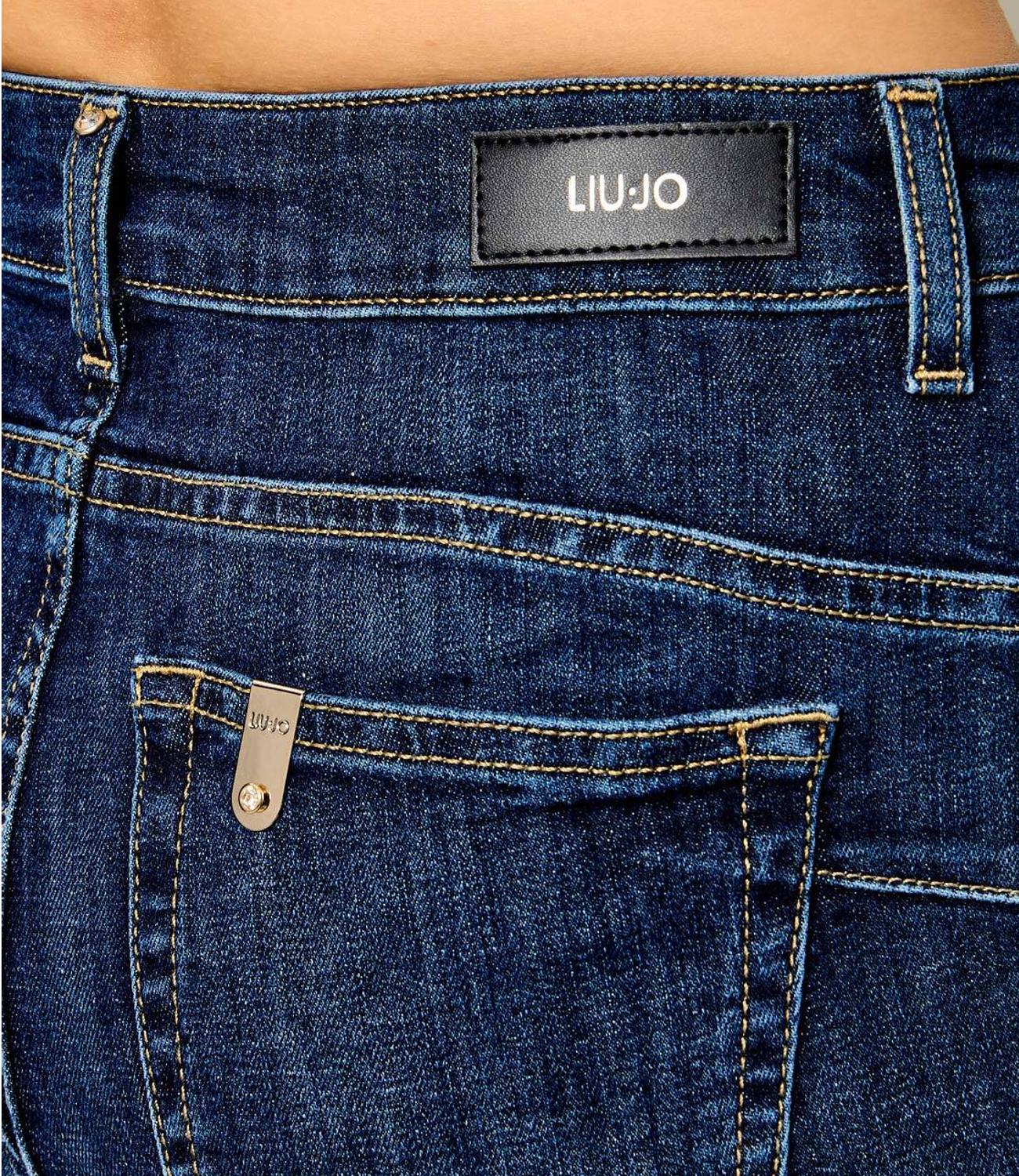Liu jo Pantalone Den.blue Jolie Wash da Donna