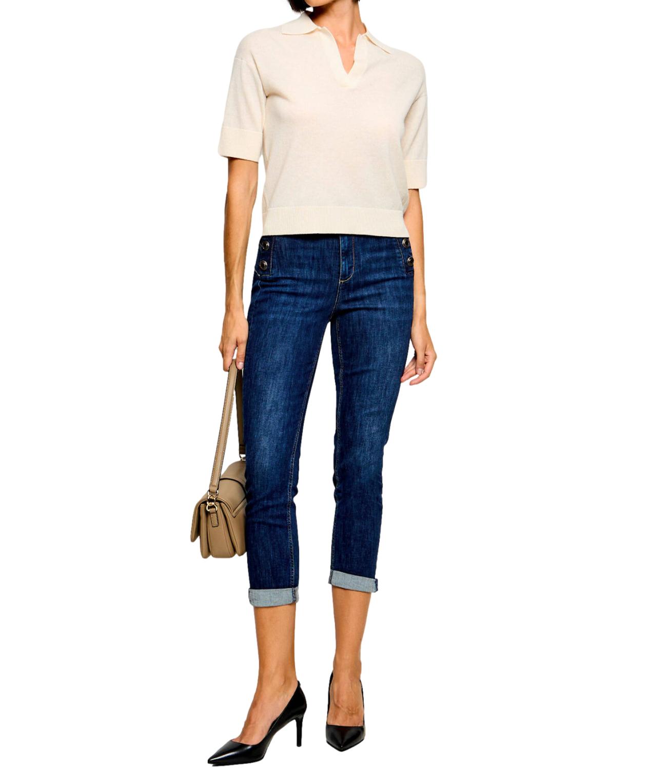 Liu jo Pantalone Den.blue Jolie Wash da Donna